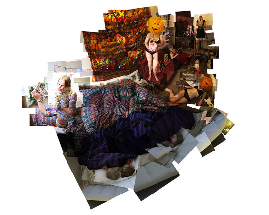 dream scape collage